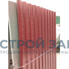 Профнастил С8 винно-красный RAL3005 2000х1200х0,35мм
