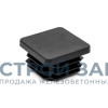 Заглушка для проф-трубы черная 40х40 мм